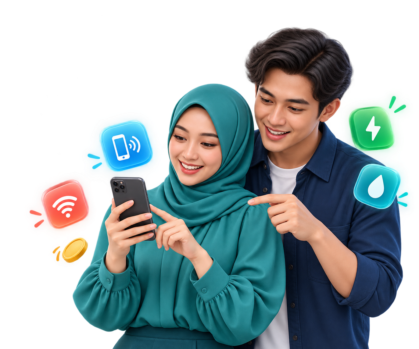 Reseller AntaraPulsa menggunakan layanan digital